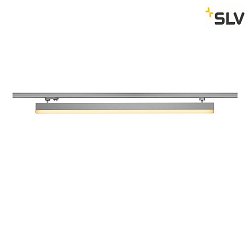 Premium LED Luminaire SIGHT TRACK for 3-Phase high-voltage track, 37.3W 3000K 3100lm 120, silver grey
