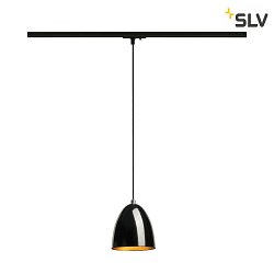1-phase pendant luminaire PARA CONE 14 GU10 IP20, black dimmable