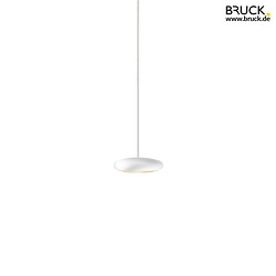 pendant luminaire BLOP 60 LV OE with open cable IP20, white, lacquered dimmable