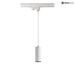 3-phase pendant luminaire LUCEA DTW Dim-To-Warm IP20, white dimmable