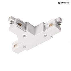 1-fase T-connector D ONE links-links-rechts, wit